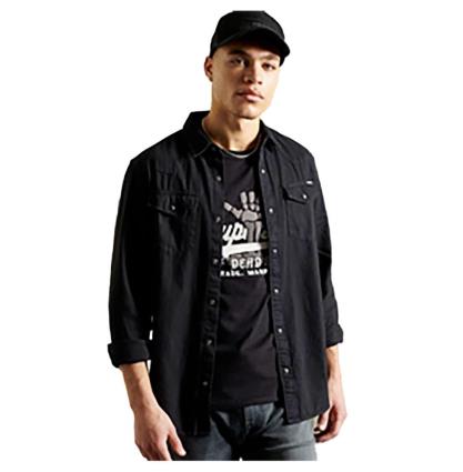 Camisa Manga Comprida Resurrection M Black