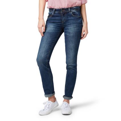 Jeans Straight 32 Mid Stone Wash Denim