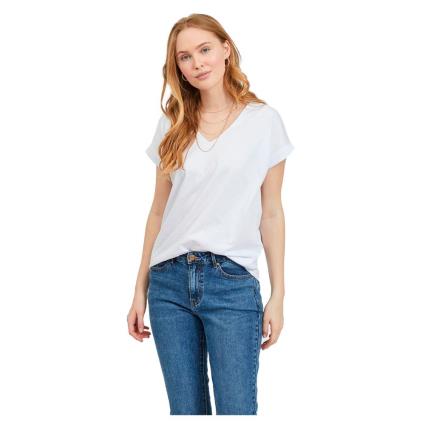 Camiseta Manga Curta Decote V Dreamers L Optical Snow