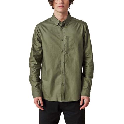 Camisa Manga Comprida Foundation XS Olive