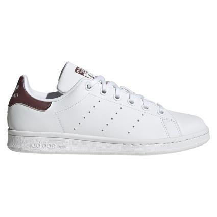 Treinadores Júnior Stan Smith EU 38 Ftwr White / Ftwr White / Quiet Crimson