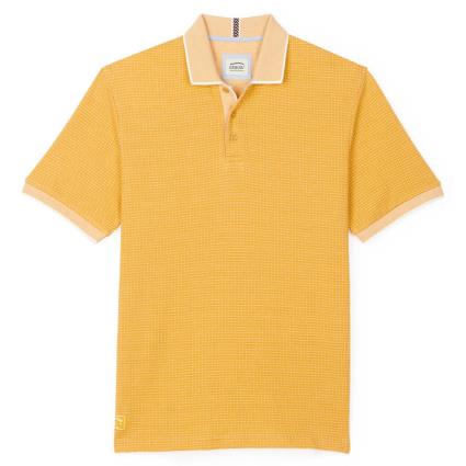 Camisa Polo De Manga Curta Nertom Micro-jacquard 4XL Arancia