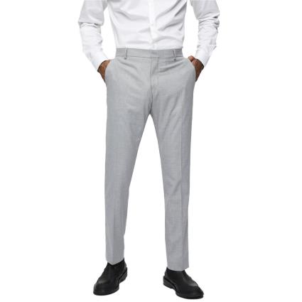 Calça Slim Mylologan 50 Light Grey Melange