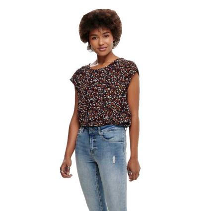 Camiseta De Manga Curta Vic All Over Print 38 Night Sky / Aop Ella Ditsy Flower
