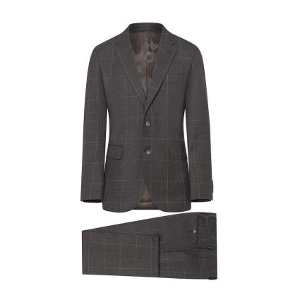 Botão Wool Pow 38 Charcoal / Grey