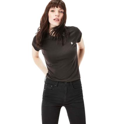 Camiseta Manga Curta Eyben Slim Round Neck XS Black