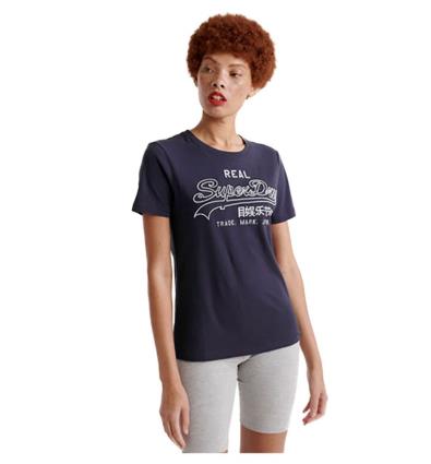 Vintage Logo Outline 2XS Navy Blue