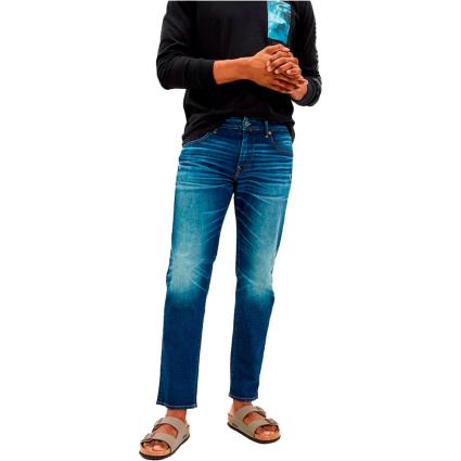 Slim Straight Long Jean Airflex+ Clean Tech 31 Blue Vibe