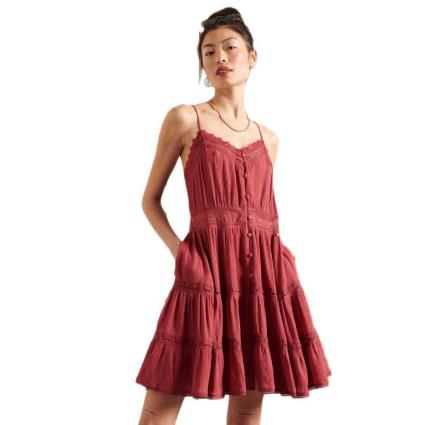 Vestido Curto Alana Cami L Canyon Rust