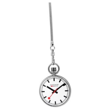 Relógio Pocket 43 mm White / Snake Chain