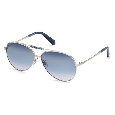 Oculos Escuros Sk0308 60 Shiny Palladium
