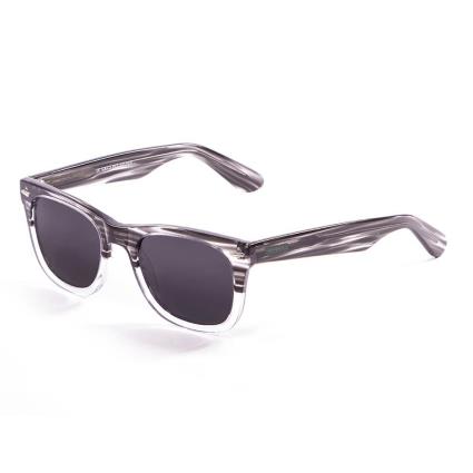 Oculos Escuros Biarritz CAT3 Demy Black With White Bellow With Smoke Lens
