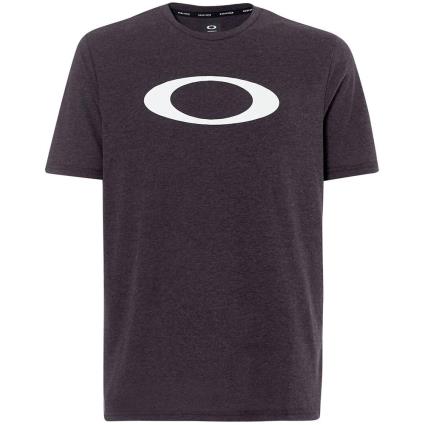 Camiseta De Manga Curta O-bold Ellipse M Blackout Light Heather