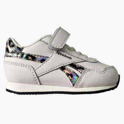 REEBOK - Sapatilhas De Velcro Infantil Royal Cljog 3.0 1v EU 22 Ftwr White / Ftwr White / Black Sapatilhas De Velcro Infantil Royal Cljog 3.0 1v EU 22 Ftwr White / Ftwr White / Black