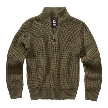Sweater Pescoço Alto Marine Troyer 134-140 cm Olive