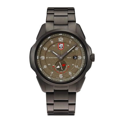 Relógio Atacama Adventurer 1768 42 mm Brown / White / Steel IP Gun