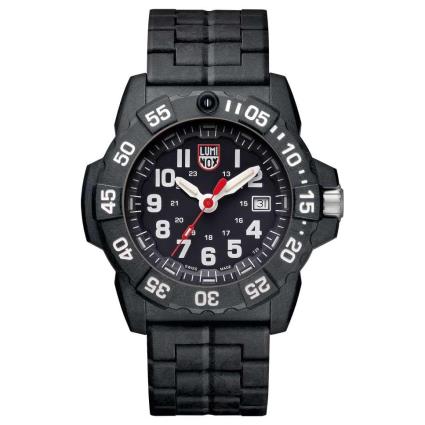 Relógio Navy Seal 3502 45 mm Black / White