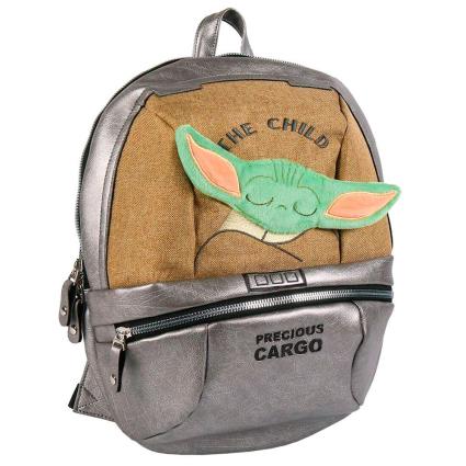 Mochila Star Wars The Mandalorian Yoda Child 35 Cm One Size Grey