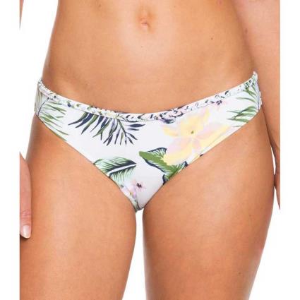 Cueca Biquíni Bloom Full XS Bright White Praslin