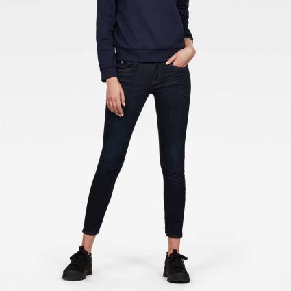 Jeans Arc 3d Mid Waist Skinny 25 Dark Aged