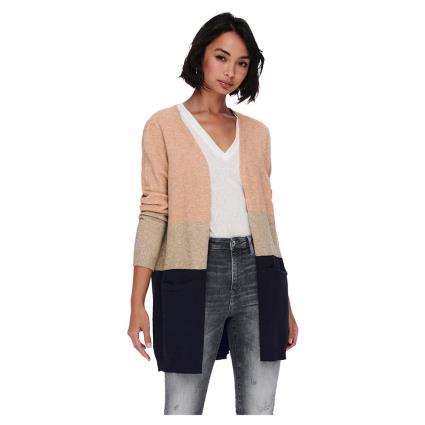 Casaco Queen Knit S Misty Rose / Stripes W. Beige Mel / Night Sky