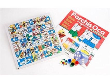 Jogo de Tabuleiro  Parchis Oca De 40 Cm: Con Fichas