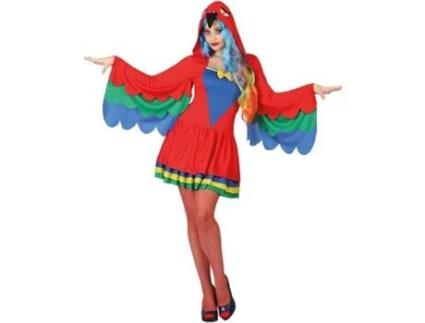 Fato de Mulher  Papagaio Vermelho (Tam: S - 34/38)