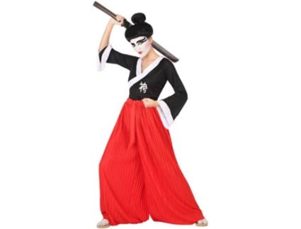 Fato de Mulher  Guerreira Japonesa (Tam: S - 34/38)