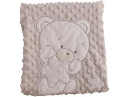 Manta Duplo Urso Poliéster (100 x 75 cm)