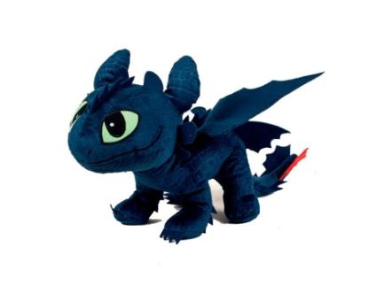 Peluche  Toothless (Tam: 26 cm)