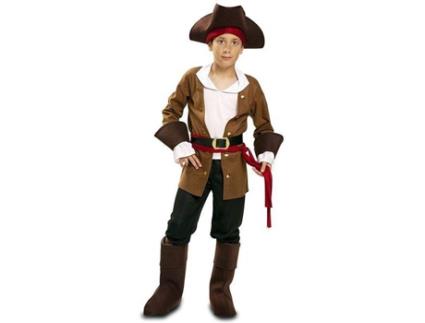 Fato de Menino Bucaneiro (Tam: 7-9 anos)