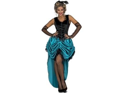 Fato de Mulher  Lady De Salão Azul (Tam: M/L)