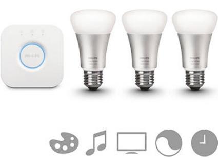 Starter pack  Lâmpadas + Hue Bridge