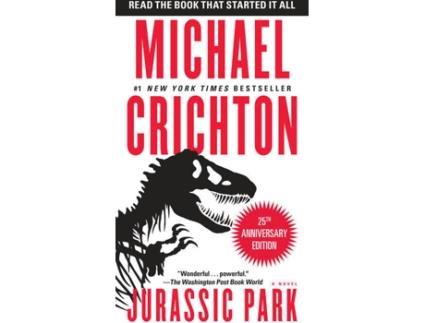 Livro Jurassic Park de Michael Crichton