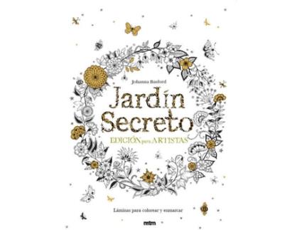 Livro Jardín Secreto de Johanna Basford