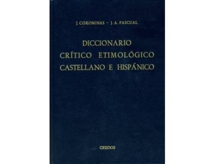 Livro 4.Diccionario Crítico Etimológico (Me-R) de Varios Autores