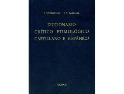 Livro 3.Diccionario Crítico Etimológico (G-Ma) de Varios Autores