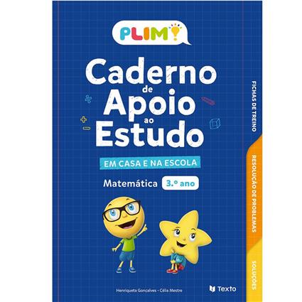 Livro ‘PLIM! Caderno de Apoio ao Estudo – Matemática’ – 3º Ano