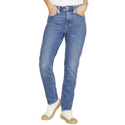 Jeans Cintura Alta Jxberlin Slim Nc2006 25 Medium Blue Denim