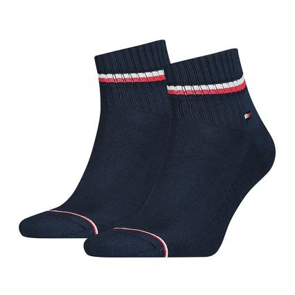 Meias Iconic Quarter 2 Pares EU 47-49 Dark Navy