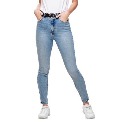 Jeans Mila Life High Waist Skinny Ankle Bj13502-2 32 Light Blue Denim