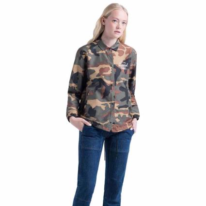 Casaco Voyage M Woodland Camo / White classic Logo