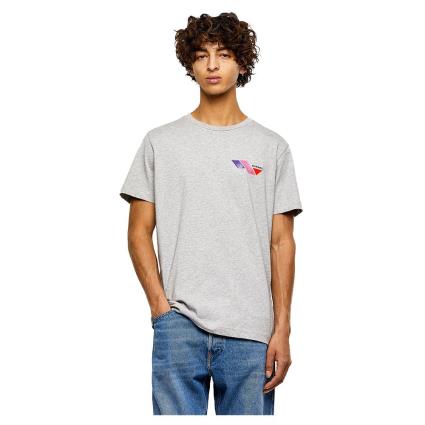 Camiseta De Manga Curta Diegos K11 L Grey Melange (No Bros)