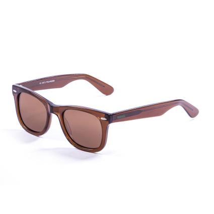 Oculos Escuros Biarritz CAT3 Dark Brown Trasnparent With Brown Lens