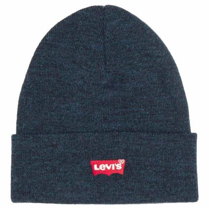 Gorro Batwing Slouchy Embroidered One Size Navy Blue