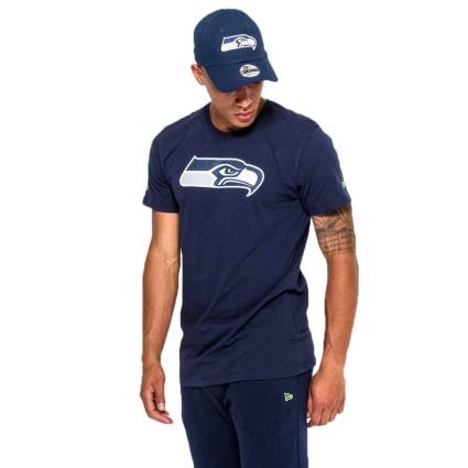 Camiseta Manga Corta Seattle Seahawks Team Logo 2XL Oceanside Blue