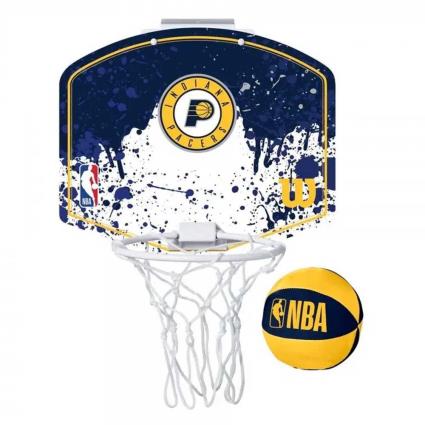 Set Balón Y Mini Canasta Baloncesto Team Mini Hoop Nba Pacers One Size Multicolour