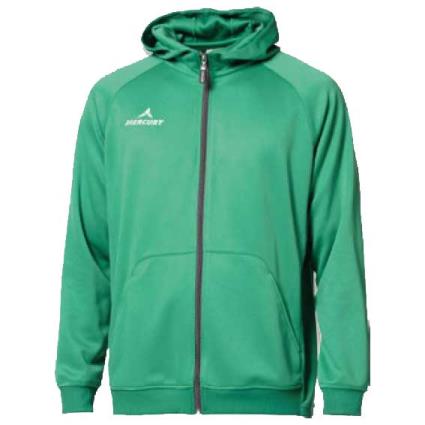 Sudadera Con Cremallera Performance 14 Years Green