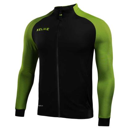 Sudadera Con Cremallera Montes 4XL Black / Neon Yellow