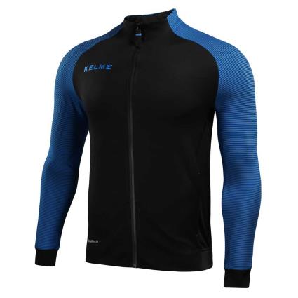 Sudadera Con Cremallera Montes 160 cm Black / Neon Blue